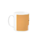 Niea999’s プチハッピー shopのXmas nose - beige Mug :left side of the handle