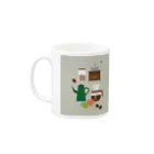 Re:の「コーヒー」マグカップ Mug :left side of the handle