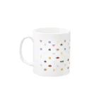 PostPet Official Shopのパステルあいこんず Mug :left side of the handle