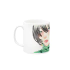 明星ヨウの二人 Mug :left side of the handle