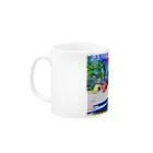 heyhhの滑り台 Mug :left side of the handle