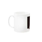 まみおデザインのフレブルくん（クリーム） Mug :left side of the handle