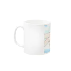 きらきら物販のきらにゃん物販 Mug :left side of the handle