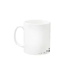 minn2 shopの綿毛 Mug :left side of the handle