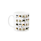 Smile❁⃘Shop 33のニャンズマグ🐈みつきのこの優しいセカイ Mug :left side of the handle