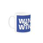 心を育てる学習塾 WIN&WINセミナーのWIN&WINセミナー Mug :left side of the handle