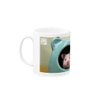 とらこの部屋☆ショップのくりこちゃん Mug :left side of the handle