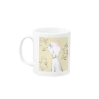 tunamのふわふわ Mug :left side of the handle