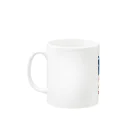 Number8（ナンバーエイト）の星条旗デザイン Mug :left side of the handle