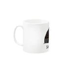 psprout design labのふきげんタビー Mug :left side of the handle