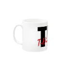 T-ヒロキ@YouTubeミニヨンクマスターのT-ヒロキホビーch 八雲Racingデザイン Mug :left side of the handle