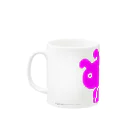 sabi29のうずくまるうさねこ Mug :left side of the handle