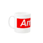 Reef Cafeの[amason]  Mug :left side of the handle
