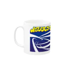 鷲谷憲樹のイタノ大サーカス（絵入り） Mug :left side of the handle