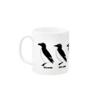 たんちょみの鳥 Mug :left side of the handle