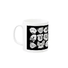 megumiillustrationのdog!dog!dog! Mug :left side of the handle