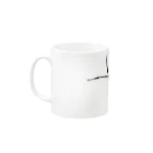 バッタのinago Mug :left side of the handle