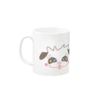 カニホイップのろこともこ Mug :left side of the handle