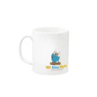 くだらないみち商店のセキセイインコのPちゃん 泣 Mug :left side of the handle