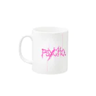 PSYCHOPAINTのPsychopaint 【PSYCHO】 Mug :left side of the handle