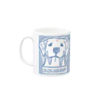 Happy Helper いぬたまのラブラドールレトリバー(Color2面) Mug :left side of the handle