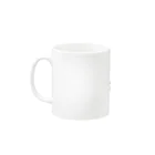 サトオの#NoWar　黒文字 Mug :left side of the handle