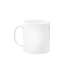 アートの綿毛のjust right（猫の絵ブログ） Mug :left side of the handle