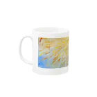 しらてぃーショップの花火 Mug :left side of the handle