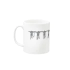 PokuStarのイカ干し・（小） Mug :left side of the handle