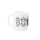 kantarou.shopのネコグッズ Mug :left side of the handle