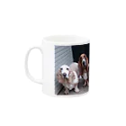 juchienのなぁ～らんだ♪(犬) Mug :left side of the handle