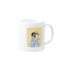 keeeeeep smilingの抱っこは嫌なのよ。thanks but no thanks. Mug :right side of the handle