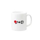 makkuramottoの波動 Mug :right side of the handle