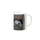 Milkoftheguineapigのモルモットのイヴさん Mug :right side of the handle