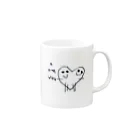 ハローショップの愛loveyou Mug :right side of the handle