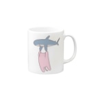 ainoのあの雲の向こうまで🎐 Mug :right side of the handle