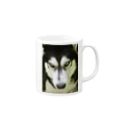 Husky'S Herb GardenのTHE ハスキー Mug :right side of the handle