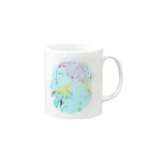 ink,sのR-hair Mug :right side of the handle