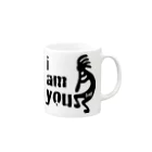 jamzIpのi am you Mug :right side of the handle