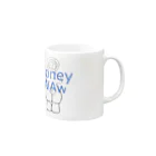 のんびりちゃんSHOPのは　に　わ　　honey wow Mug :right side of the handle