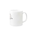 創作おからっつの販売おからっつの怪獣ぎゃぎゃー Mug :right side of the handle