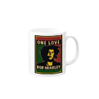 ３rd LaughのBOB MARLEY [ONE LOVE] マグカップの取っ手の右面