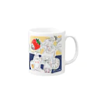 てんぷらのねこたん Mug :right side of the handle