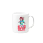 蜜蜂屋グラフィックス★の【棺ノ王子】でぃふぉるめっ★シリーズ/ラン Mug :right side of the handle