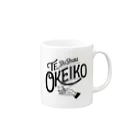 OKEIKO SHOPのOKEIKO Mug :right side of the handle