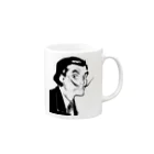 山形屋米店のサルバドール・ダリ(Salvador Dalí) Mug :right side of the handle