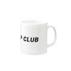 in living. SOUVENIR STOREのGOOD SLEEP CLUB Mug :right side of the handle
