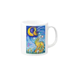 Botan Riceの月夜ペリ Mug :right side of the handle