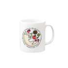 せきれいのCAT & FRUITS NEKO TO KUDAMONO  Mug :right side of the handle