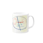 4mojiのうーすとらいや Mug :right side of the handle